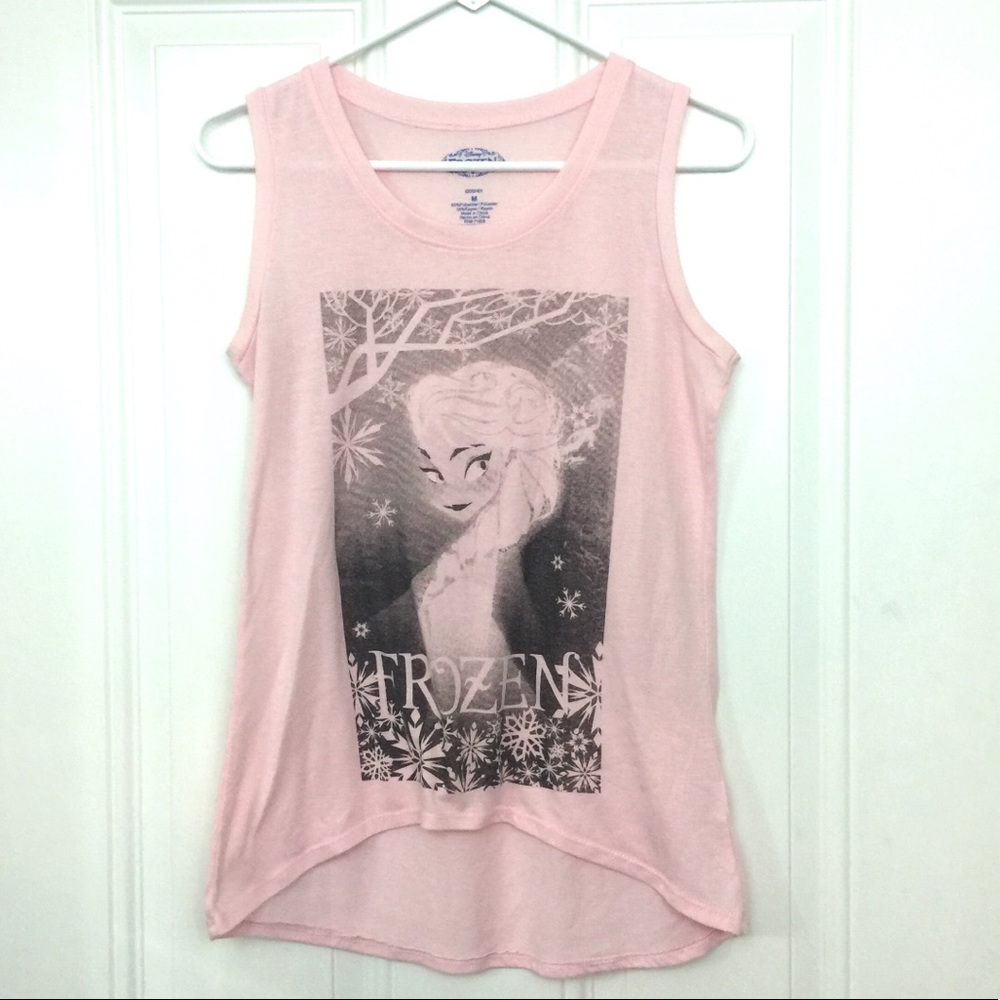 ‼️Final clearance‼️ Disney Frozen Elsa pink tank